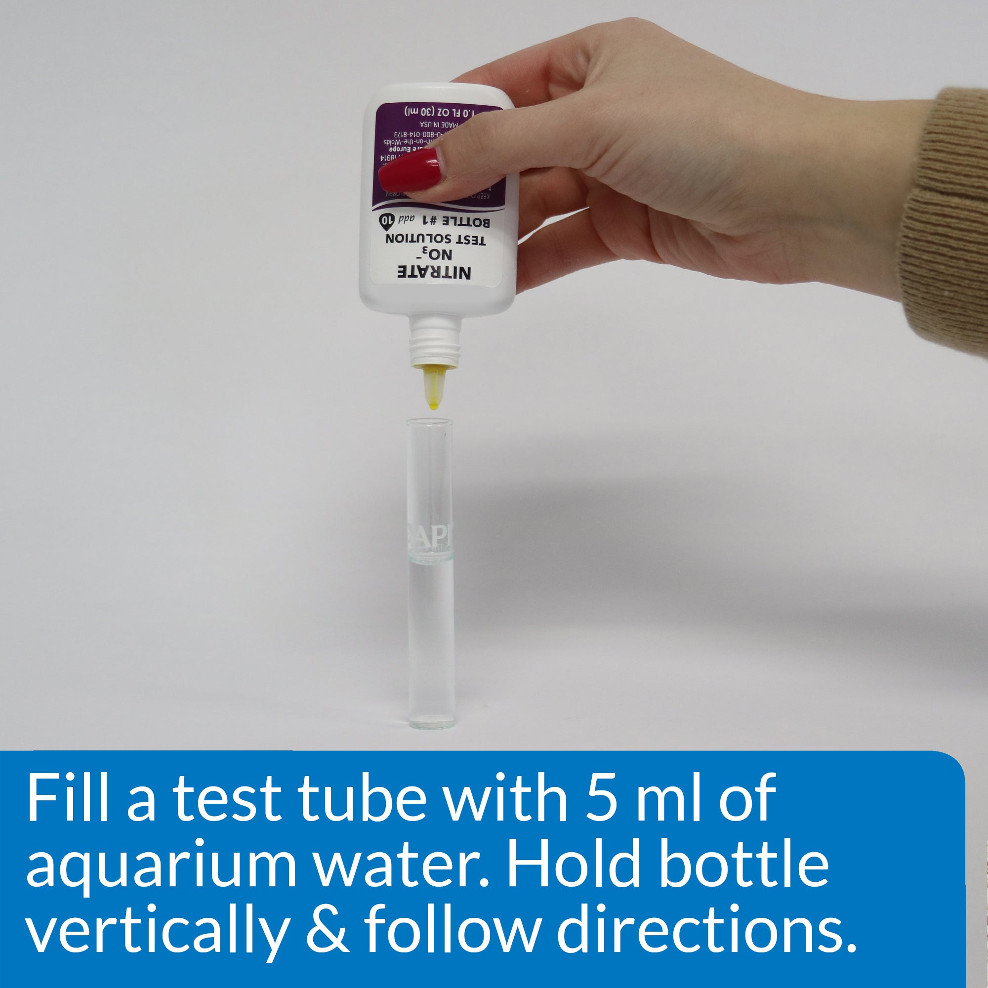 API Nitrate Test Kit for Freshwater and Saltwater Aquarium 1ea