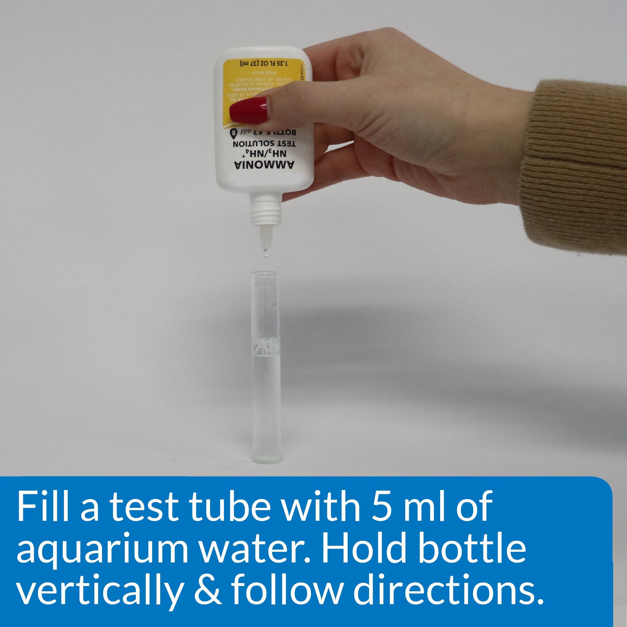 API Ammonia Test Kit for Freshwater and Saltwater Aquarium 1ea