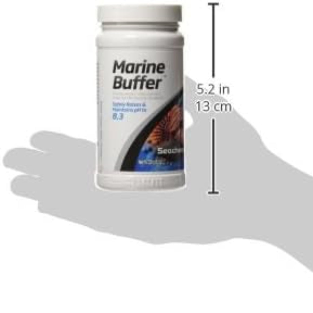 Seachem Laboratories Marine Buffer Saltwater Aquarium Water Treatment 1ea/8.8 oz