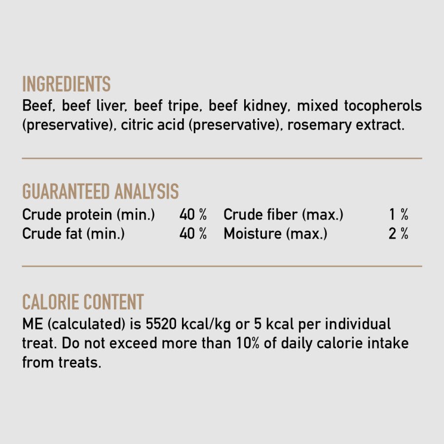 Orijen Freeze-Dried Dog Treats Ranch-Raised Beef, 1ea/3.25 oz