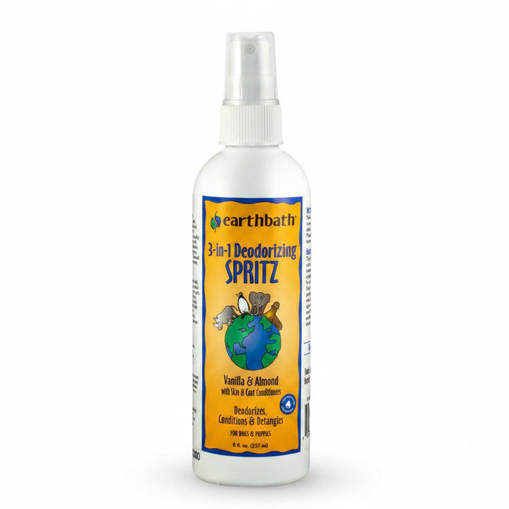 earthbath, Vanilla & Almond 3-in-1 Dog & Puppy Deodorizing Spritz