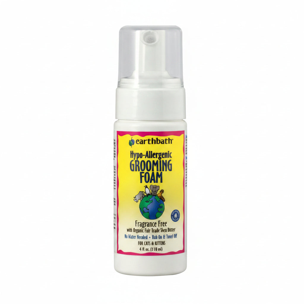 earthbath, All Natural Hypo-Allergenic Cat Grooming Foam