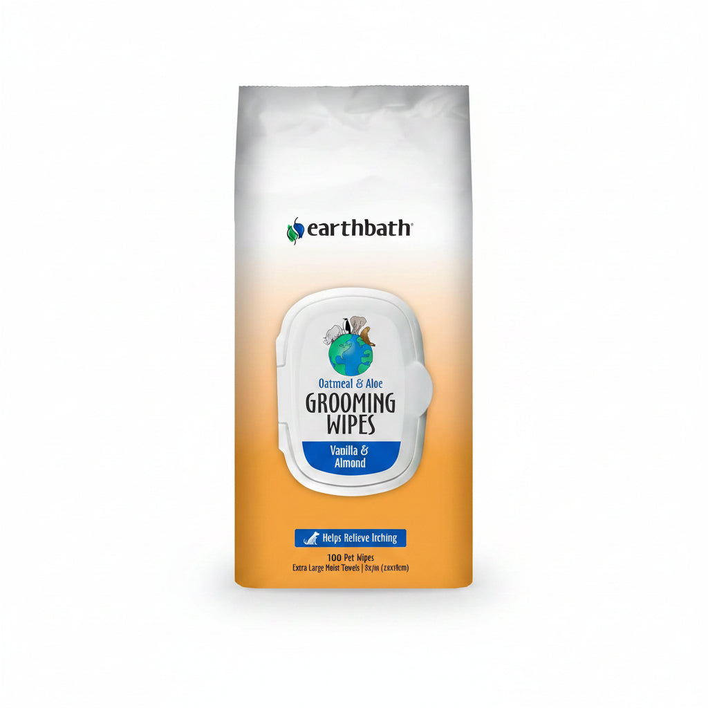 earthbath Grooming Wipes Oatmeal & Aloe