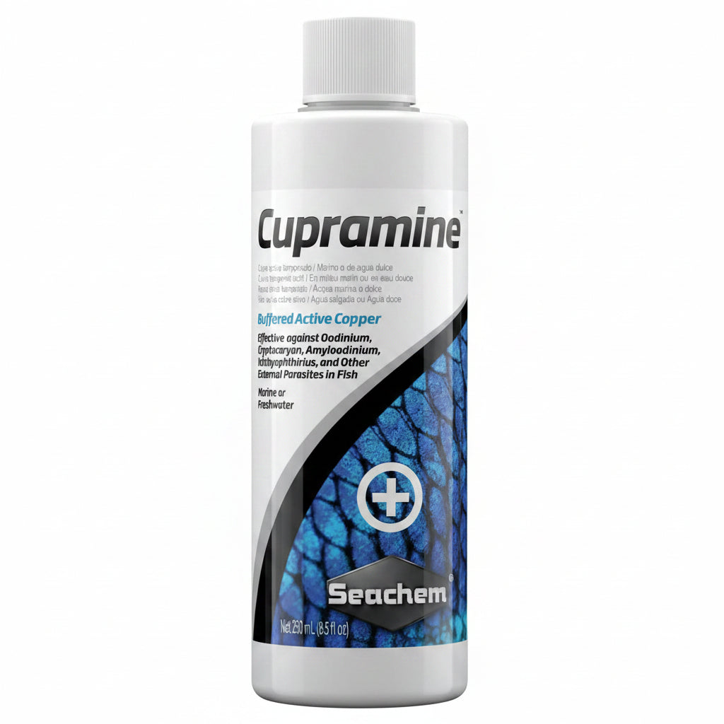 Seachem Laboratories Cupramine Copper Treatment 1ea/8.5 fl oz