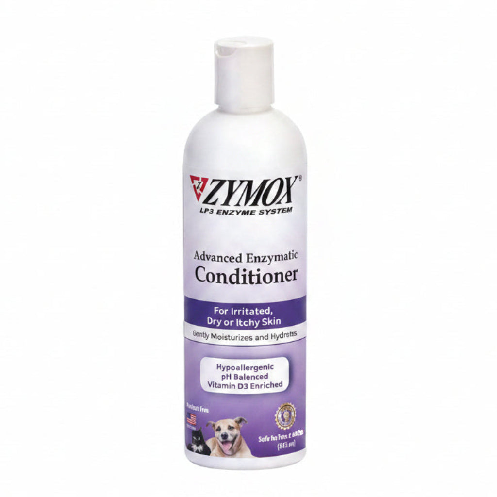 ZYMOX Advanced Enzymatic Leave-On Conditioner, 12oz. – for Pets & Animals of All Ages: Conditions, Detangles, Soothes, & Moisturizers Skin & Coat