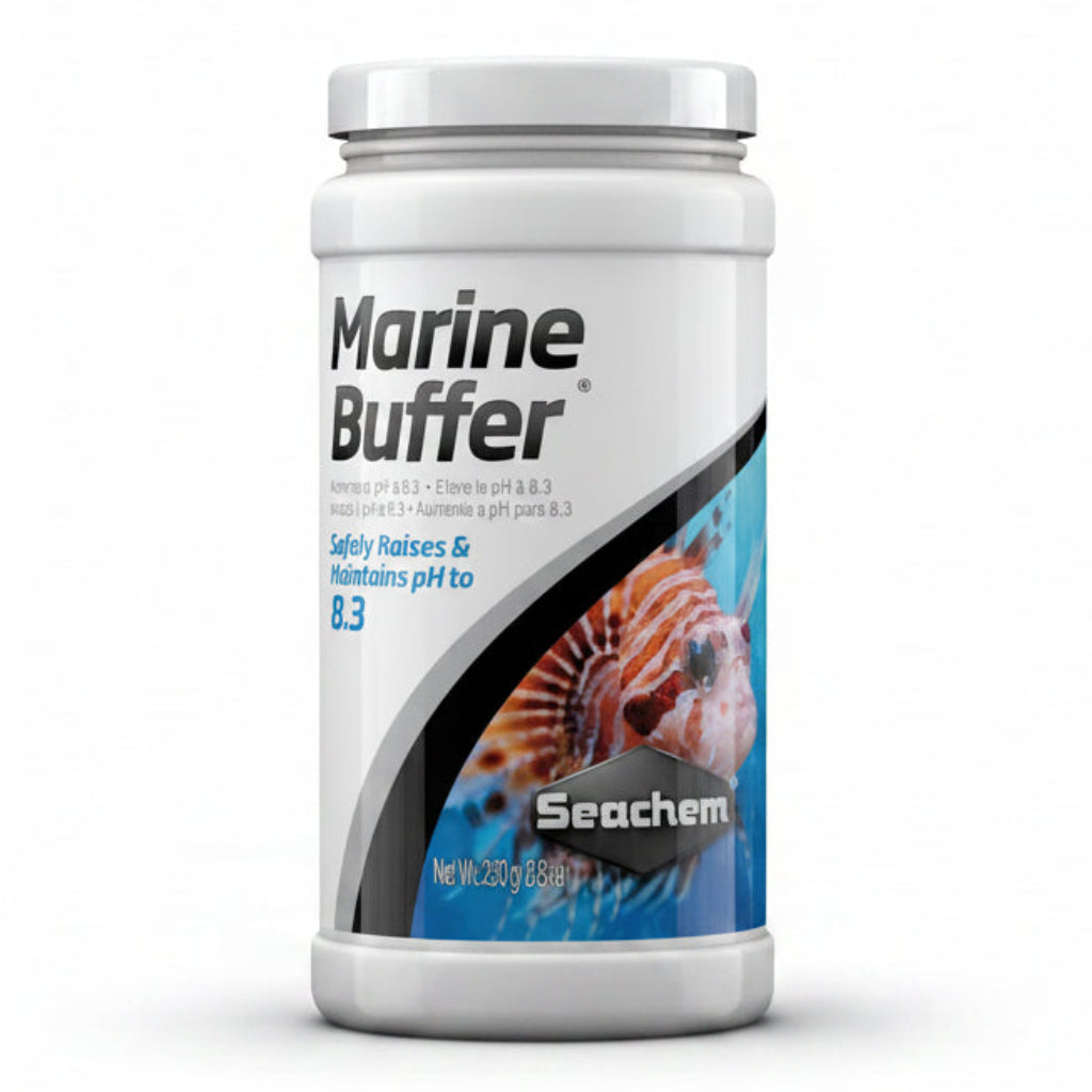 Seachem Laboratories Marine Buffer Saltwater Aquarium Water Treatment 1ea/8.8 oz