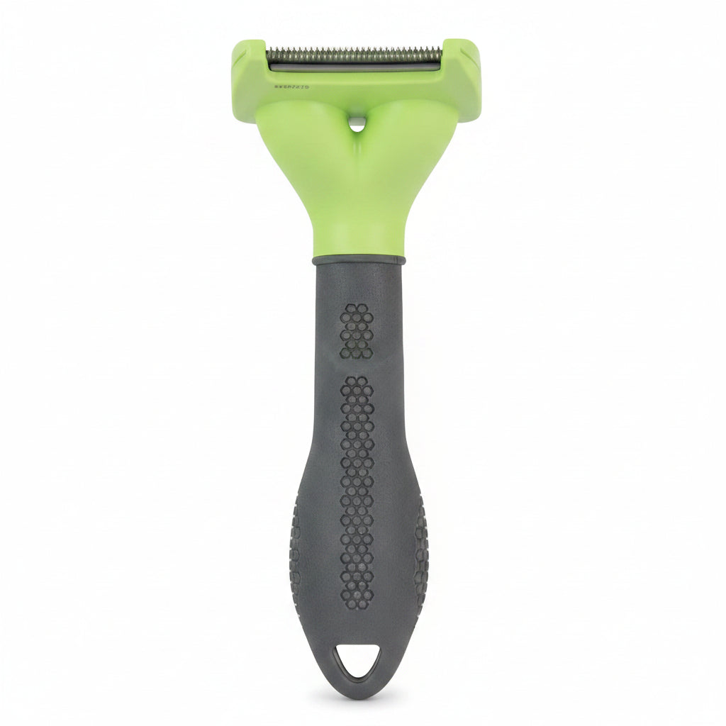 FURminator Small Dog Undercoat deShedding Tool, Long Hair, Reduces Loose Hair from Shedding