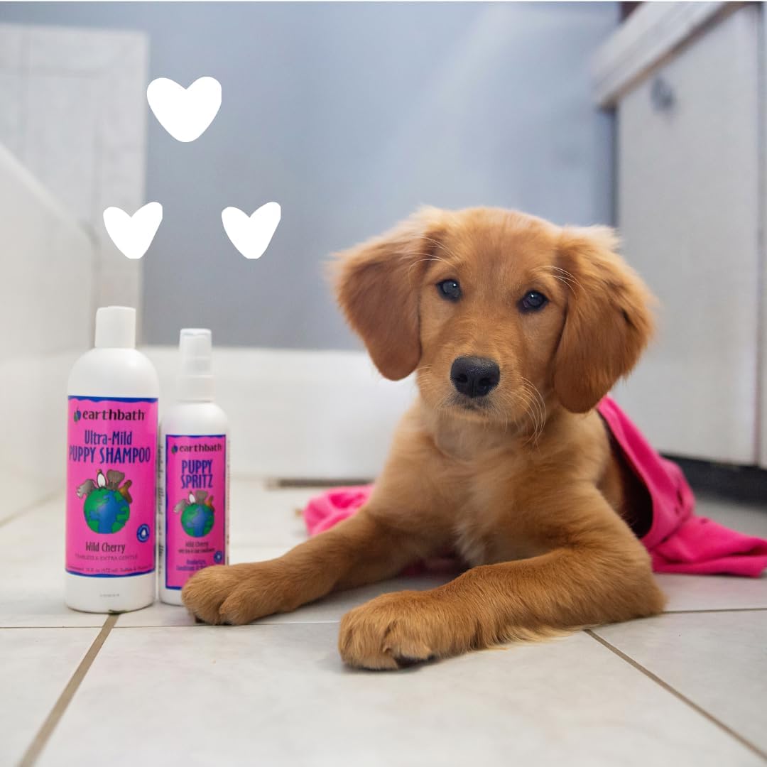 earthbath, Ultra-Mild Wild Cherry Puppy Shampoo