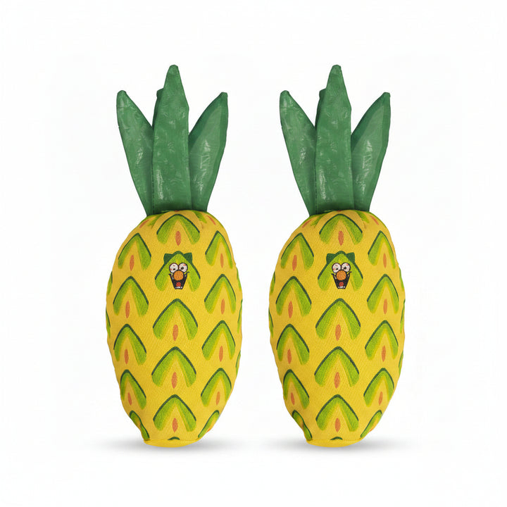 YEOWWW! Pineapple Catnip Toy for Cats, Yellow, 7", for All Breed Sizes