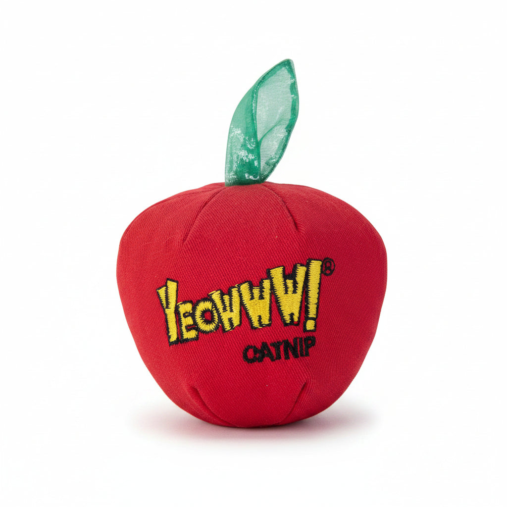 Yeowww! Catnip Toy, Apple (pack of 2)