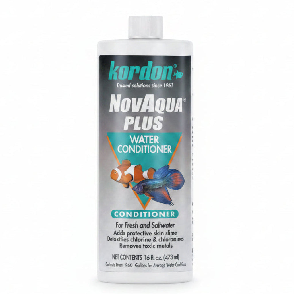Kordon NovAqua Plus Water Conditioner & Dechlorinator 1ea/16 fl oz