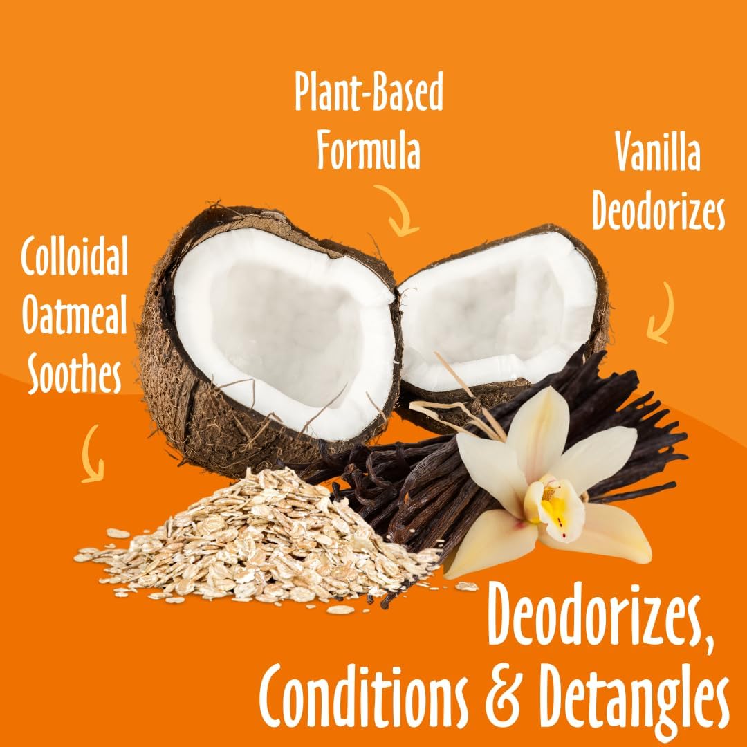 earthbath, Vanilla & Almond 3-in-1 Dog & Puppy Deodorizing Spritz
