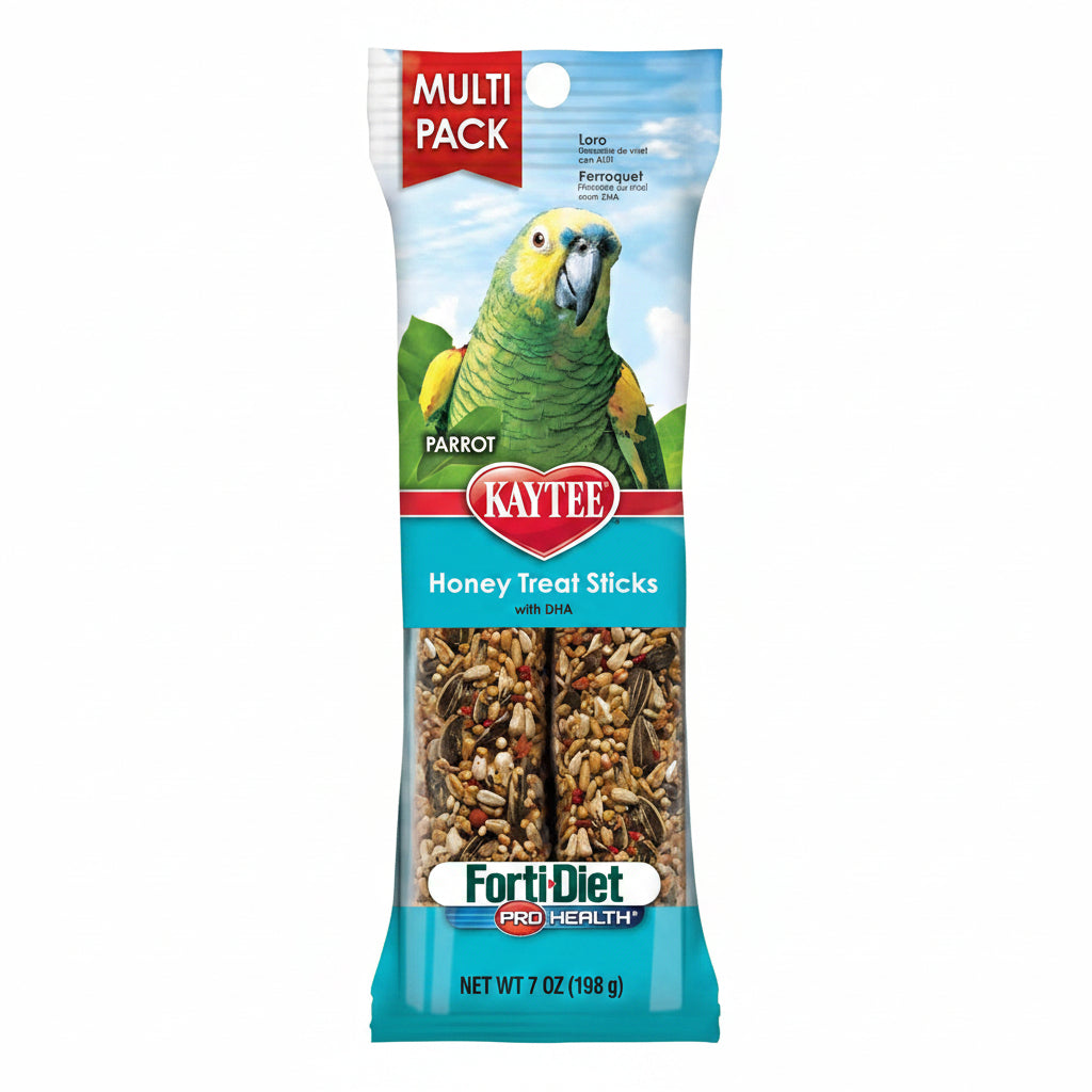 Kaytee Treat Stick Honey Flavor - Parrot 7 oz