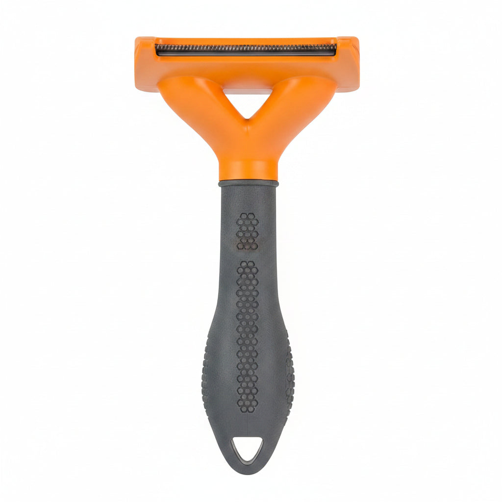 FURminator Medium Dog Undercoat deShedding Tool, Short Hair, Reduces Loose Hair from Shedding