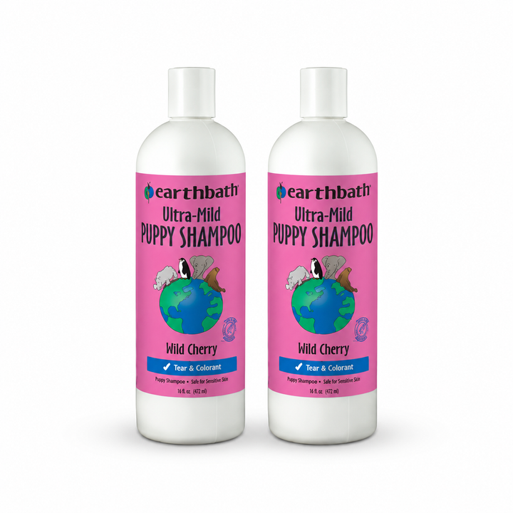 earthbath, Ultra-Mild Wild Cherry Puppy Shampoo (2 Pack)