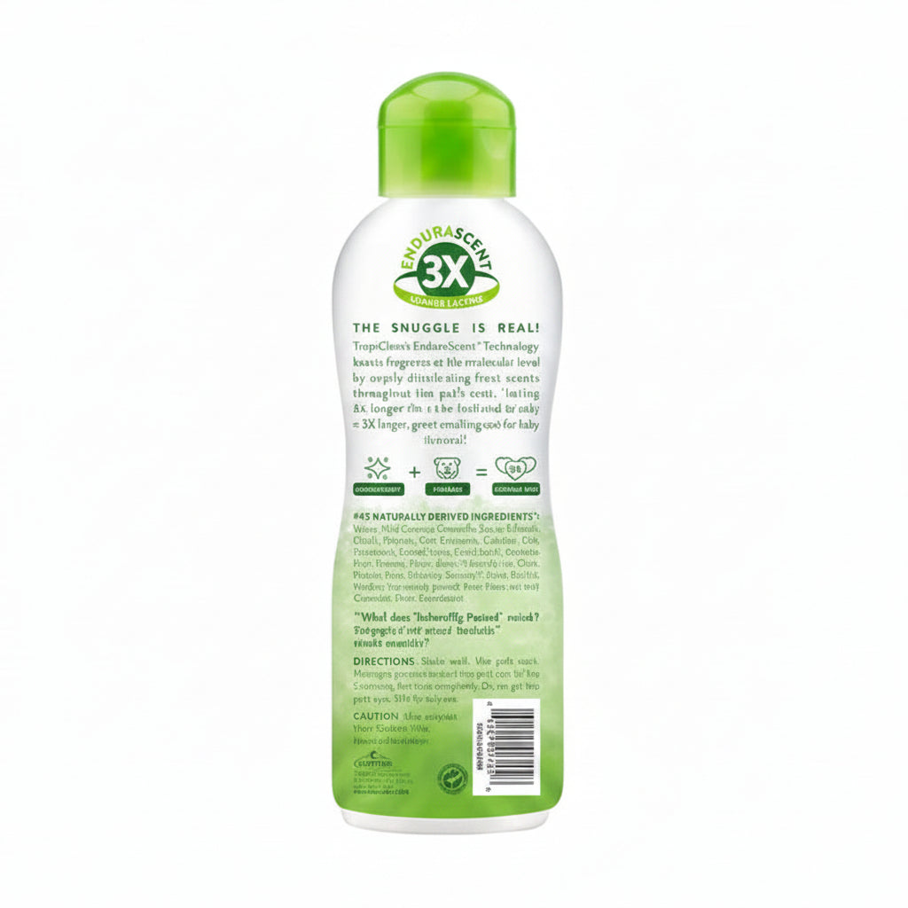TropiClean Tearless Puppy Shampoo, 3X Long-Lasting BlackBerry Pear Scent, Hypoallergenic Dog Shampoo, Made in the USA, Cat & Kitten Friendly, 20 oz