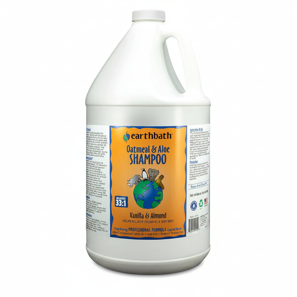 earthbath, Oatmeal & Aloe Dog Shampoo  128 Oz (1 Pack)