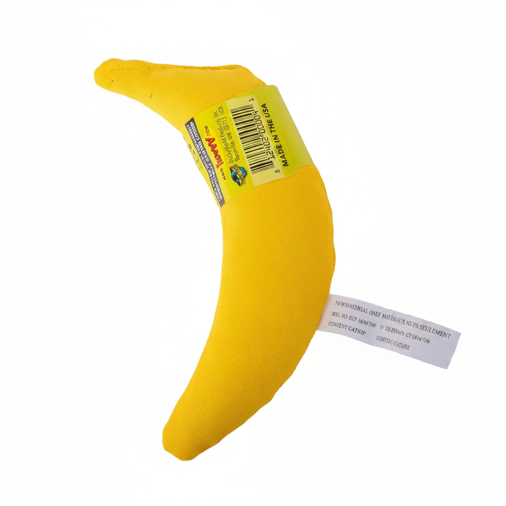 Yeowww! Catnip Toy, Yellow Banana (pack of 2)