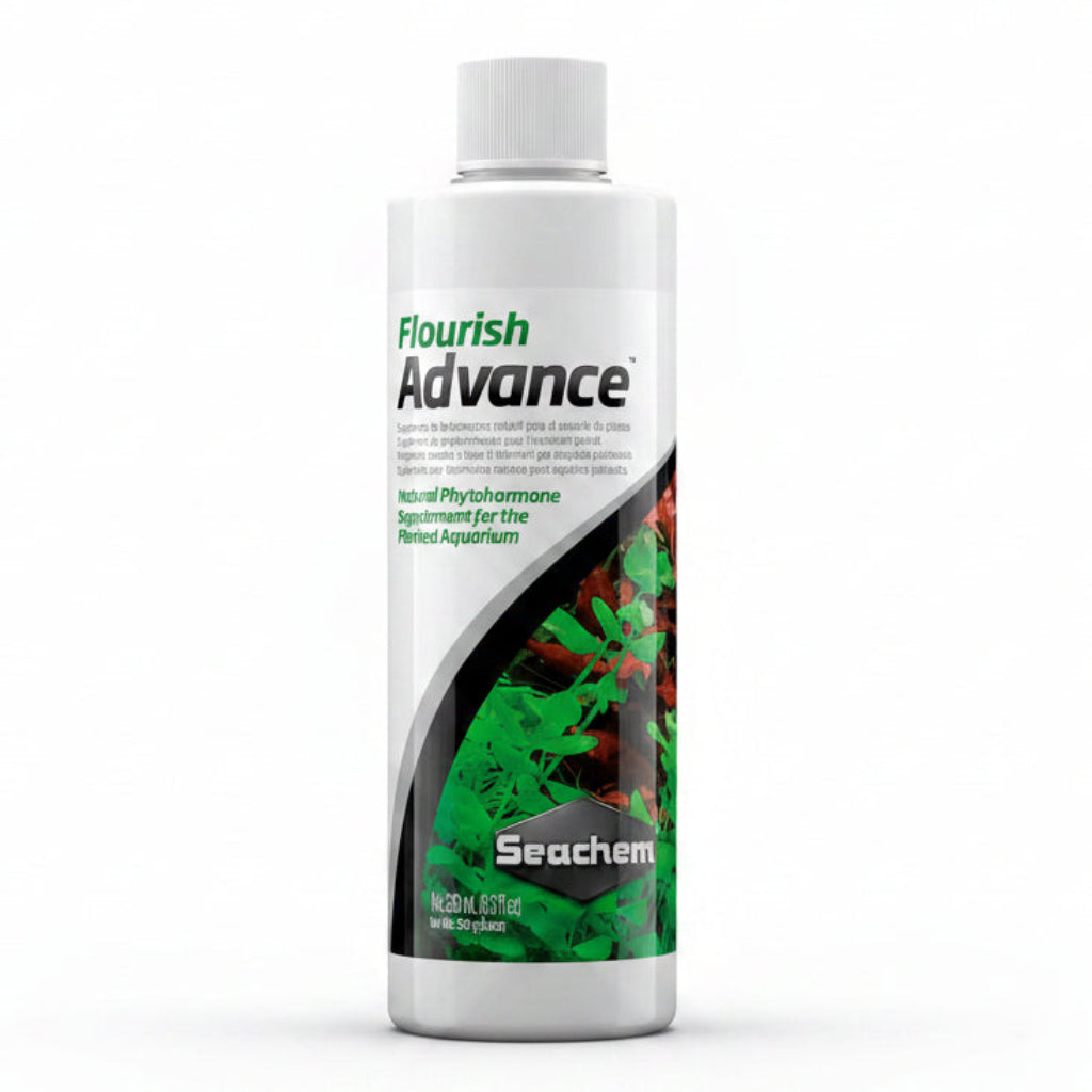 Seachem Flourish Advance Growth Supplement - Aquatic Plant Aid 250 ml (28679),brown