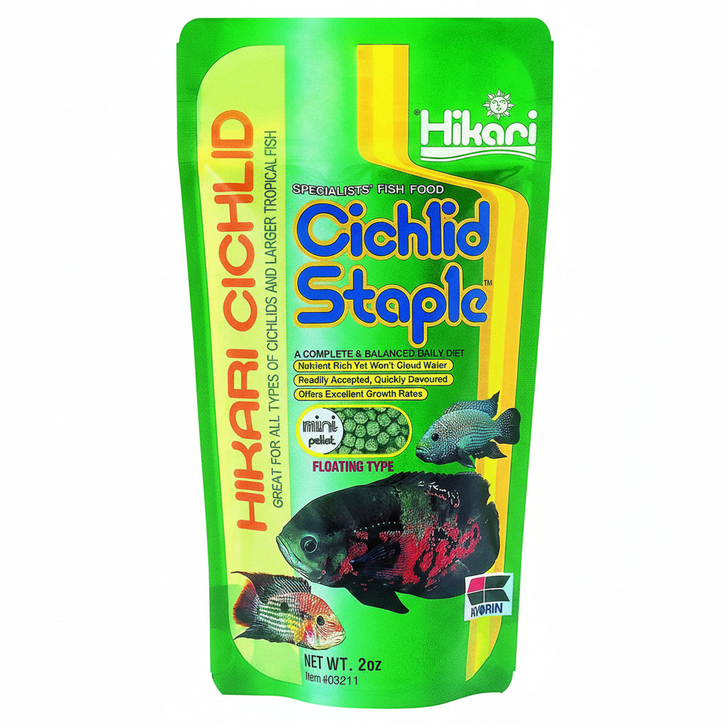 Hikari Cichlid Staple Mini Pellet -- 8.8 oz