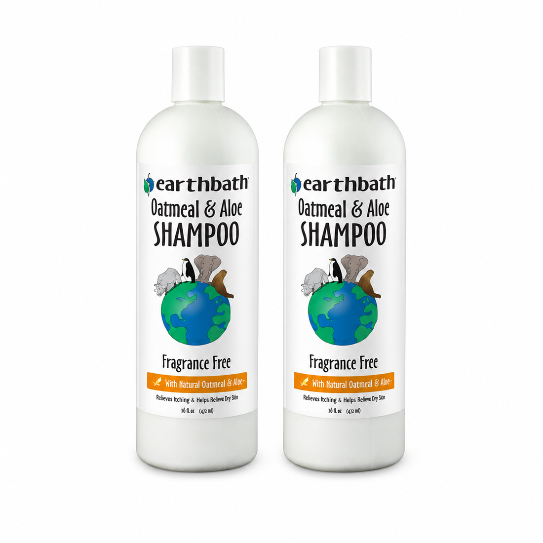 earthbath, Oatmeal & Aloe Dog Shampoo (2 Pack)
