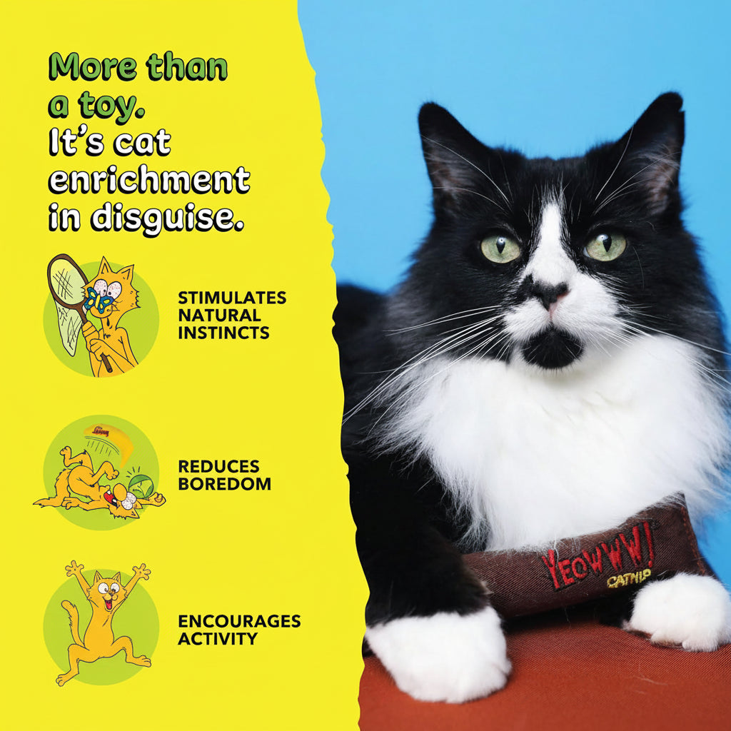 Yeowww Cigar Catnip Toy, Singles (pack of 2)