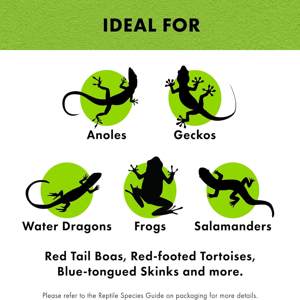 Zilla Pet Reptile Terrarium Substrate Bedding, Jungle Mix, for Frogs, Rainforest Geckos, Toads and Snakes, 8 Quart