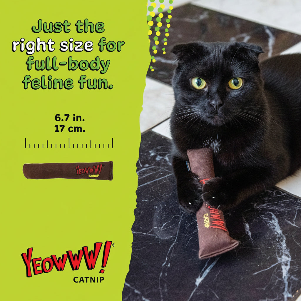 Yeowww Cigar Catnip Toy, Singles (pack of 2)