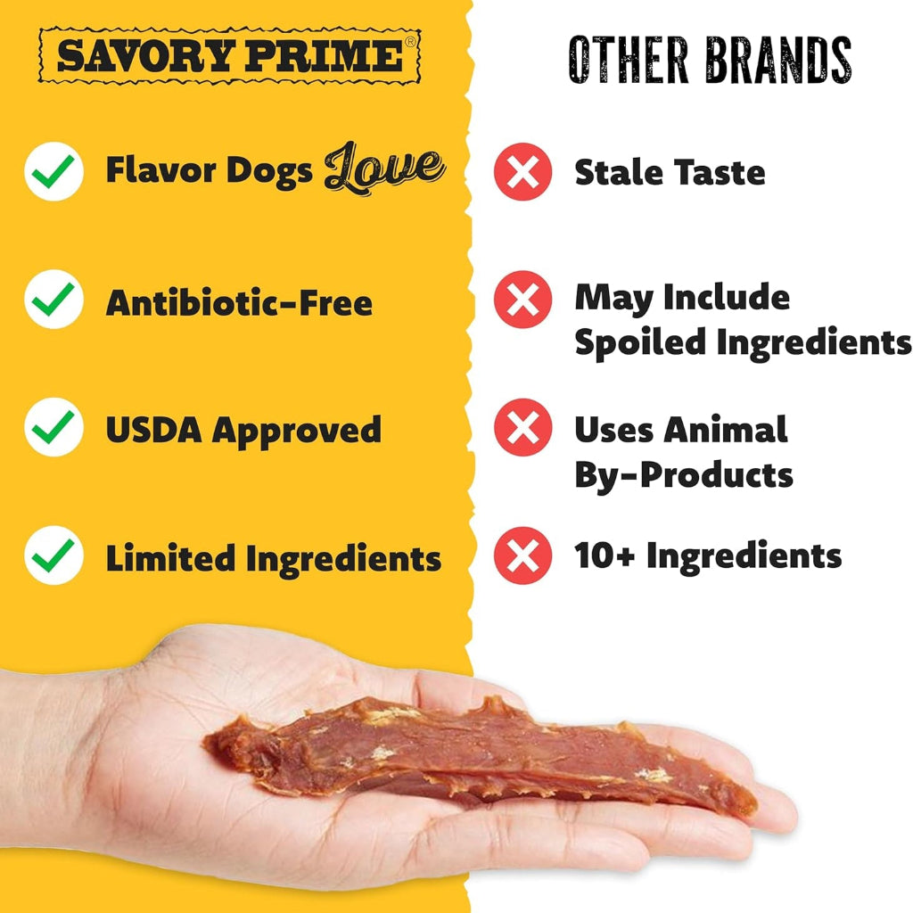 Savory Prime Chicken Jerky Treat, 32-Ounce, All Breed Sizes