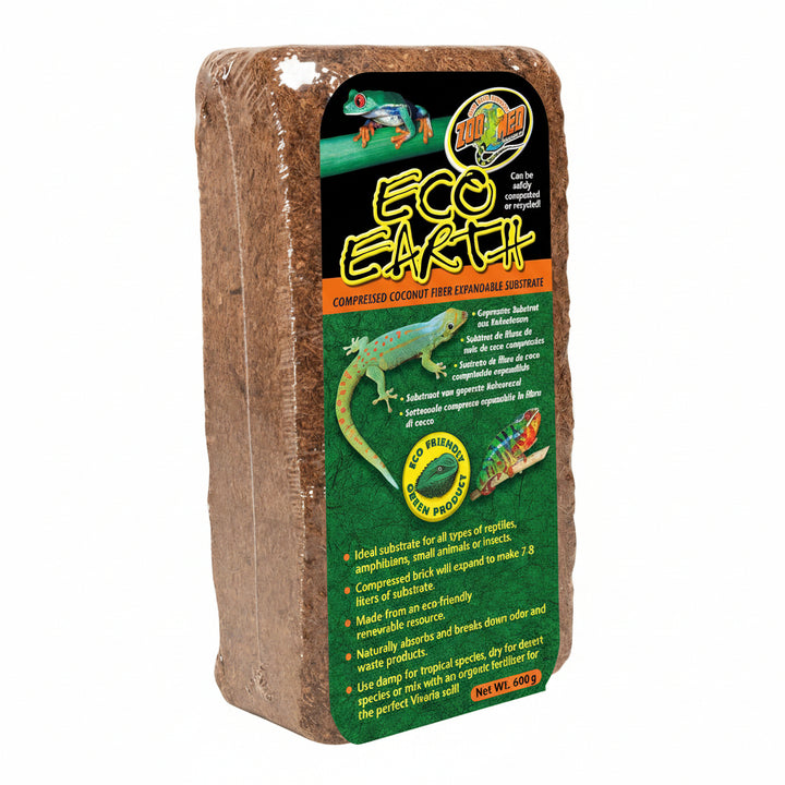 Zoo Med Laboratories SZMEE10 Eco Earth Pet Bed, 1-Brick