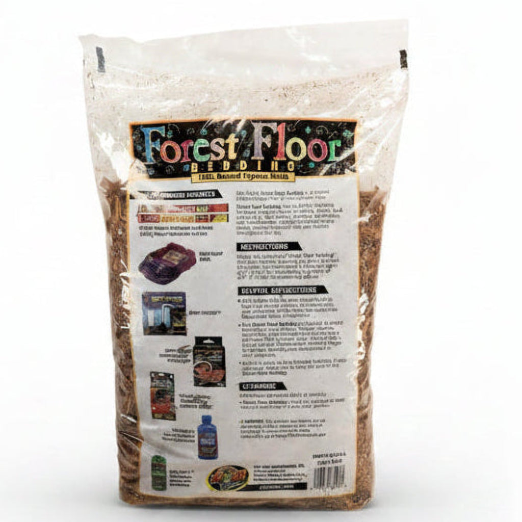 Zoo Med Forest Floor Natural Cypress Mulch Bedding Substrate Brown, 1ea/8 qt