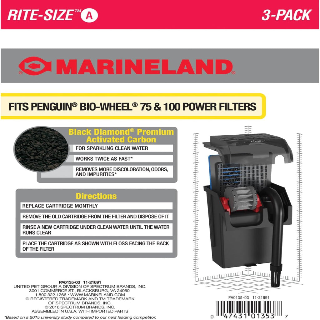 MarineLand Penguin Power Filter Rite-Size Cartridge