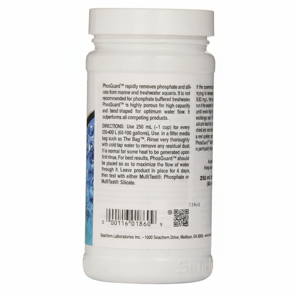 Seachem Laboratories PhosGuard Phosphate and Silicate Remover 1ea/250 ml