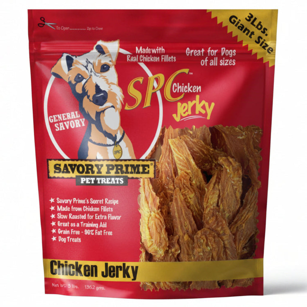 Savory Prime Chicken Jerky Treat, 32-Ounce, All Breed Sizes