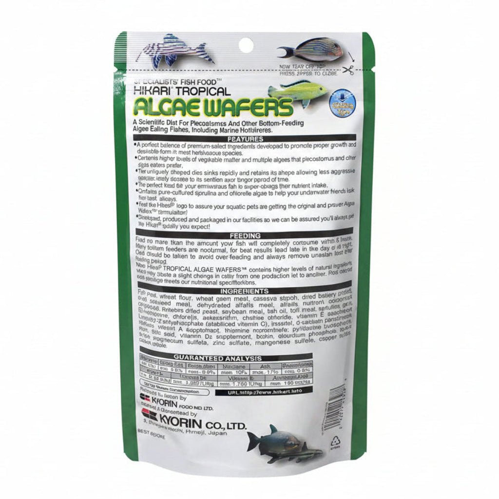 Hikari Usa Inc AHK21316 tropical Algae Wafer 2.89-Ounce
