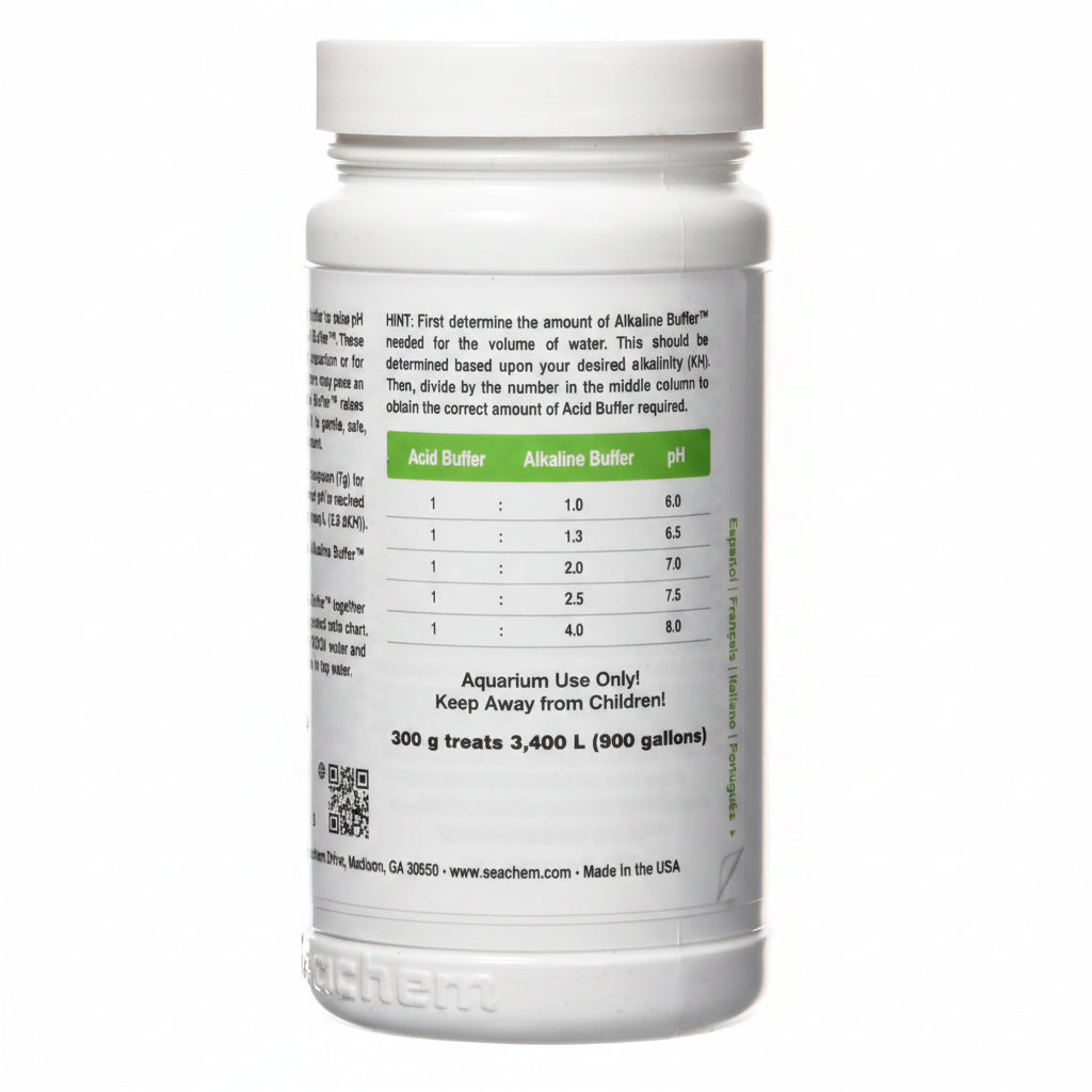 Seachem Laboratories Alkaline Buffer Aquarium Water Treatment 1ea/10.6 oz