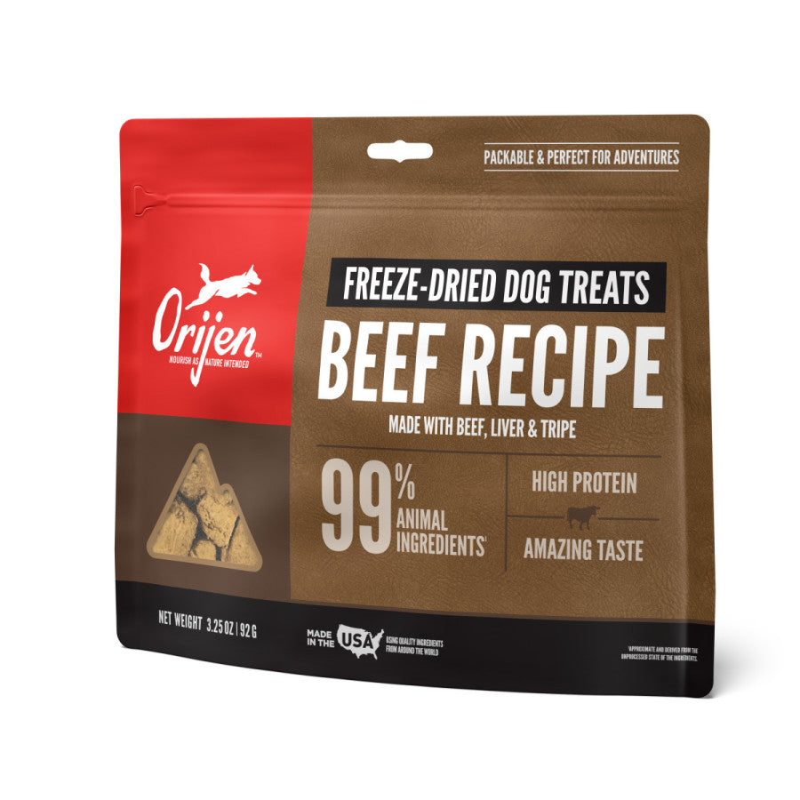 Orijen Freeze-Dried Dog Treats Ranch-Raised Beef, 1ea/3.25 oz