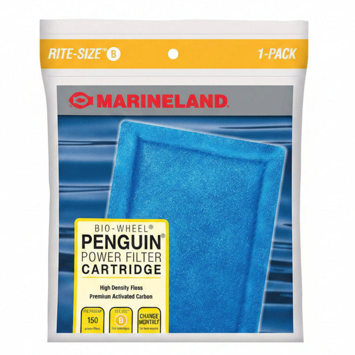 Marineland Replacement Cartridge for Penguin 150B, 110B, and 125B Power Filters 1ea/Rite-Size B, 3 pk