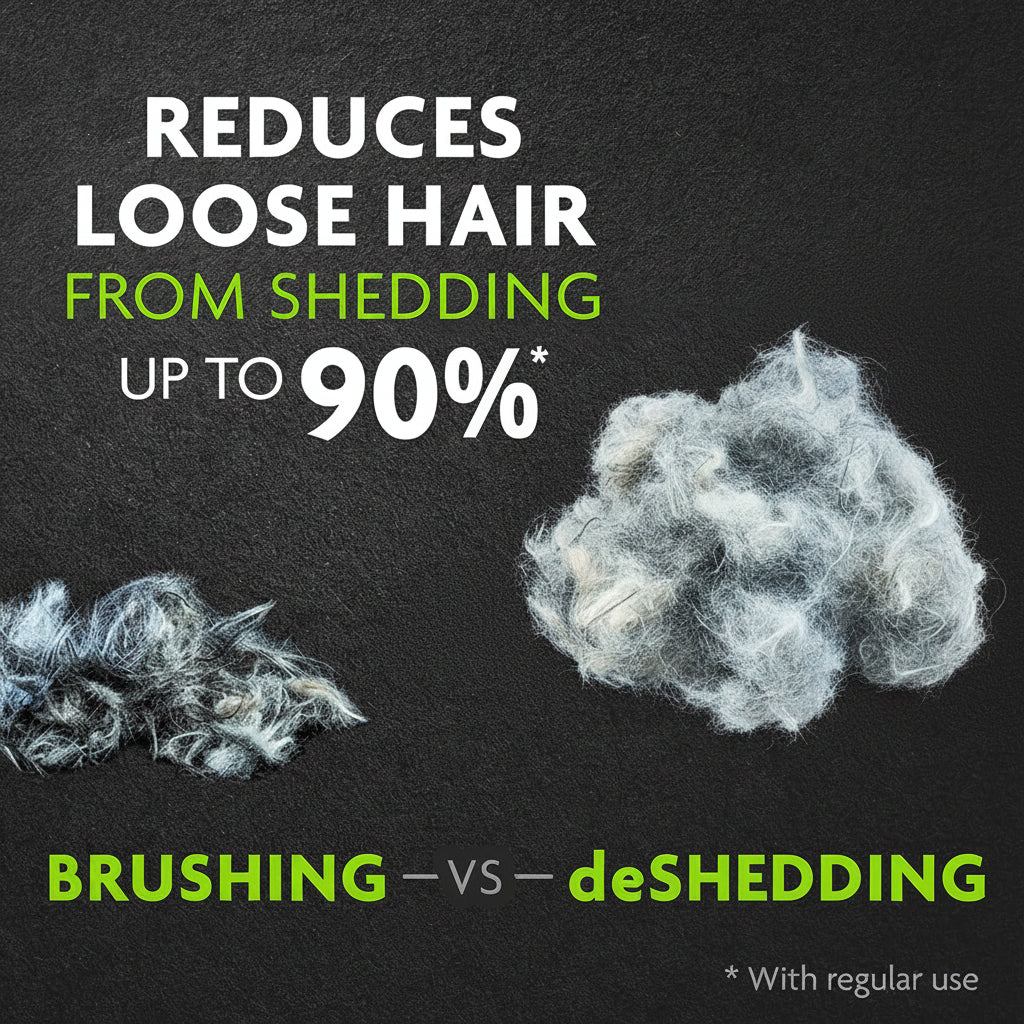 FURminator Small Dog Undercoat deShedding Tool, Long Hair, Reduces Loose Hair from Shedding