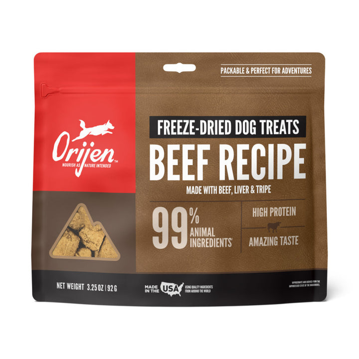 Orijen Freeze-Dried Dog Treats Ranch-Raised Beef, 1ea/3.25 oz