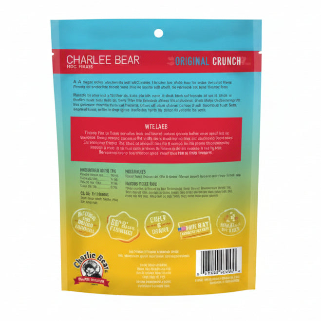 Charlee Bear Original Crunch Dog Treats Chicken Liver, 1ea/16 oz