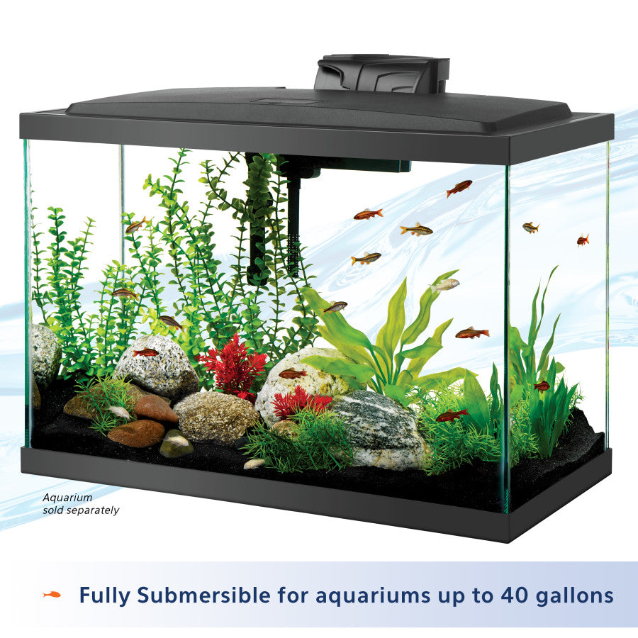 Aqueon Preset Aquarium Heater 1ea/Black, 50 W, Up To 20 gal