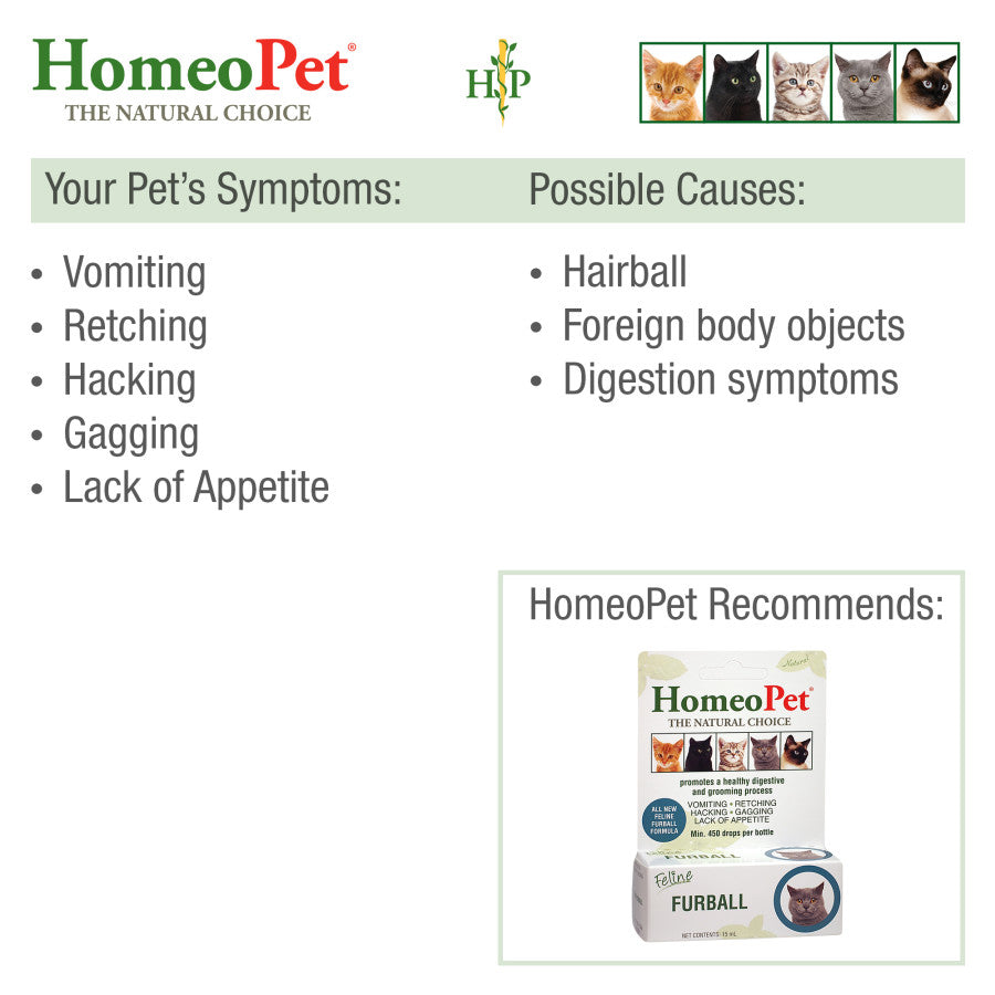 HomeoPet FELINE Furball Relief