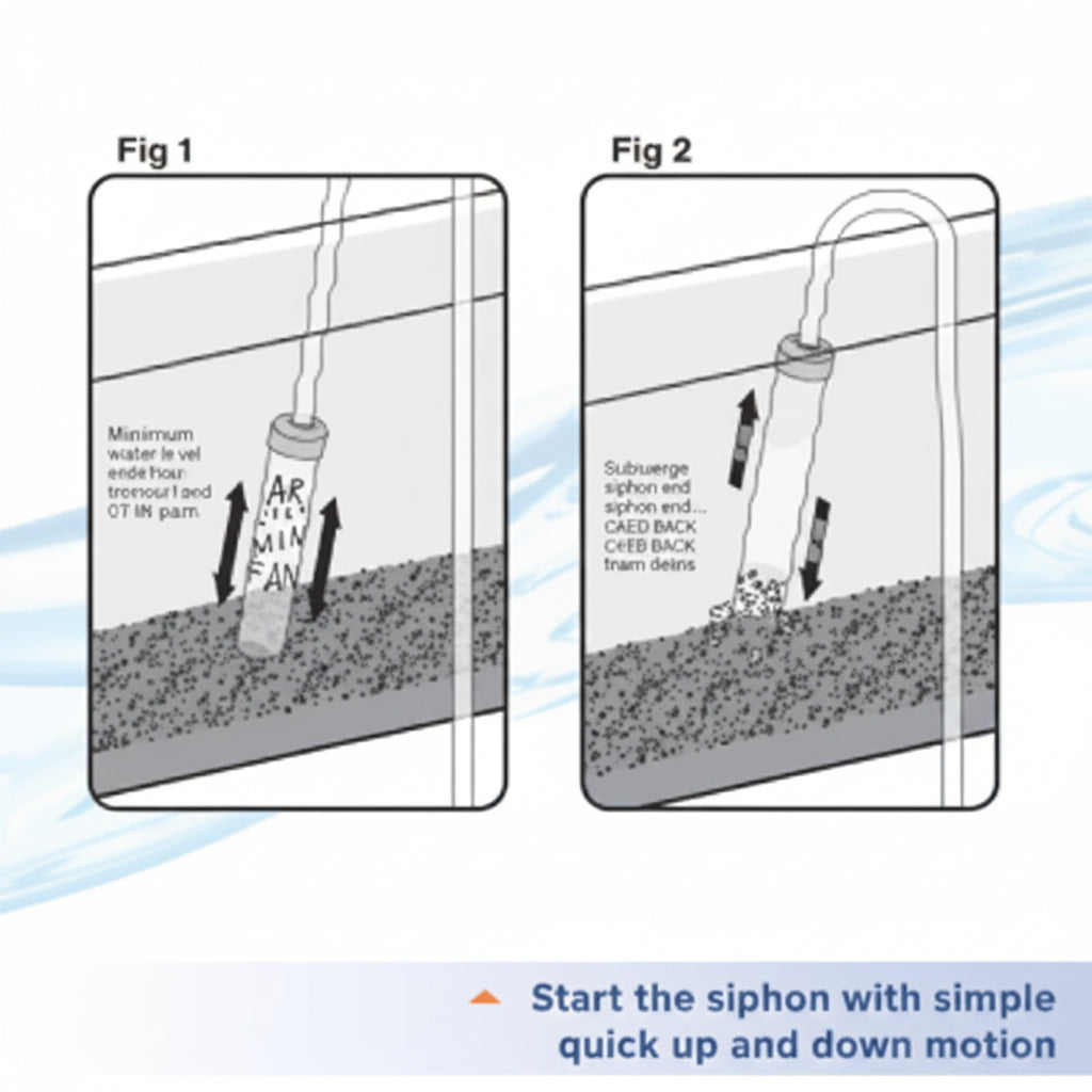 Aqueon Aquarium Siphon Vacuum Gravel Cleaner No Bulb, 1ea/Large - 16 in