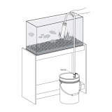 Aqueon Aquarium Siphon Vacuum Gravel Cleaner No Bulb, 1ea/Large - 16 in