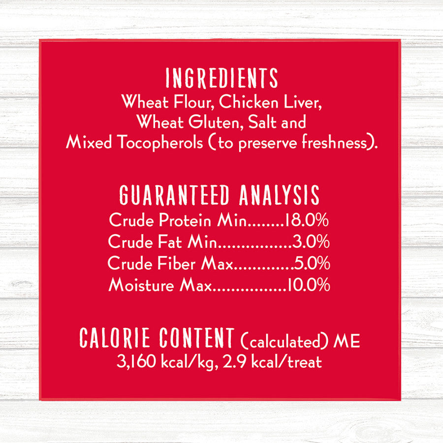 Charlee Bear Original Crunch Dog Treats Chicken Liver, 1ea/16 oz