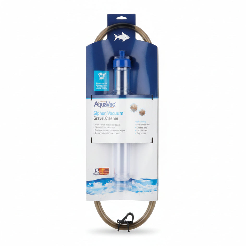 Aqueon Aquarium Siphon Vacuum Gravel Cleaner No Bulb, 1ea/Large - 16 in