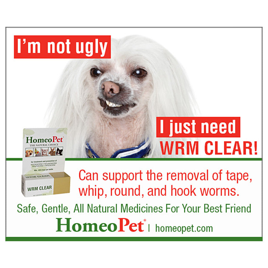 HomeoPet WRM Clear
